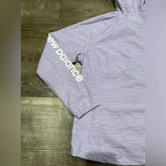 New balance women’s lavender all weather hooded jacket size large - Picture 7 of 8